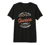 Gianluca l'Uomo Il Mito la Leggenda Maglietta Premium