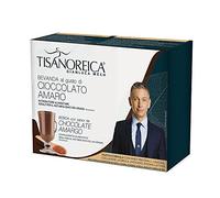 Gianluca Mech - Proteine in Polvere al Cioccolato Amaro 4x34gr, Integratore Alimentare Keto con Acacia per il Metabolismo dei Carboidrati e Proteine per la Massa Muscolare, 331kcal per 100gr