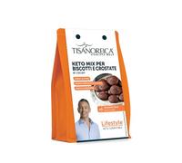 Gianluca Mech | KETOMIX® per Biscotti e Crostate, Preparato al Gusto Cacao, 400g Senza Glutine, Keto