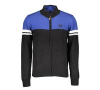 Gianmarco Venturi Black Cotton Men Cardigan - XL