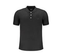 Gianmarco Venturi Black Cotton Men's Polo Shirt - L