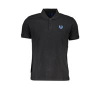 Gianmarco Venturi Black Cotton Men's Polo Shirt - M