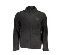 Gianmarco Venturi Black Polyester Men Sweatshirt - XL