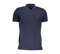 Gianmarco Venturi Blu Cotton Men Polo - L
