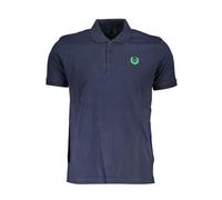 Gianmarco Venturi Blu Cotton Men Polo - L