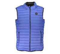 Gianmarco Venturi Blu Poliammide Men's Gilet - M