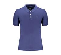 Gianmarco Venturi Blue Cotton Men's Polo Shirt - L
