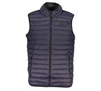 Gianmarco Venturi Blue Polyamide Sleveless Jacket - XL