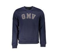 Gianmarco Venturi Blue Polyester Men Sweatshirt - XL