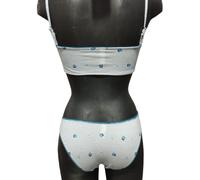 gianmarco venturi Coordinato fascia e slip vita bassa oceano