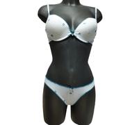 gianmarco venturi Coordinato push-up imbottito preformato con slip vita bassa