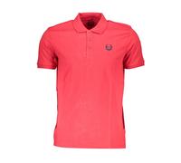 Gianmarco Venturi Red Cotton Men Polo Shirt - XXL