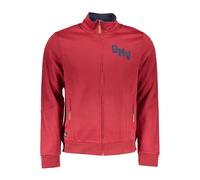 Gianmarco Venturi Red Polyester Men Sweatshirt - XXL