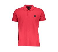 Gianmarco Venturi Rosso Cotton Mens Polo - L
