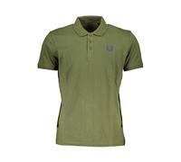 Gianmarco Venturi Verde Cotton Men Polo - M