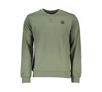 Gianmarco Venturi Verde Cotton Men Sweatshirt - XXL