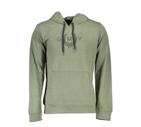 Gianmarco Venturi Verde Cotton Mens Hoodie - XXL
