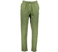 Gianmarco Venturi Verde Cotton Men's Sport Trouser - M