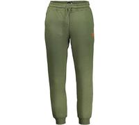 Gianmarco Venturi Verde Cotton Men's Tracksuit Pants - XL