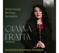 Gianna Fratta Gianna Fratta: Stravinsky/Britten/Scriabin (CD) Album