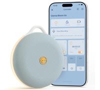 Gianna Macchina portatile per il rumore bianco, registrazione personalizzata, libreria audio aggiornabile gratuita, macchina del sonno ricaricabile con luce e timer, macchina del suono del bambino per