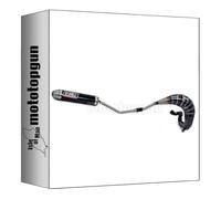 giannelli 34092hf + 34708hf scarico completo omologato nocat enduro 2t carbonio compatibile con vent derapage 50 2019 2020 mototopgun