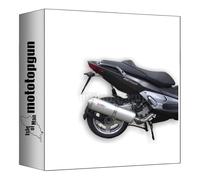 giannelli 73672a2 terminale omologato open maxi oval alluminio compatibile con gilera nexus 500 2003 2004 2005 mototopgun