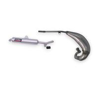 Giannelli Impianto Completo Marmitta Per Yamaha DT 125 R 99-01 Acciaio Alluminio