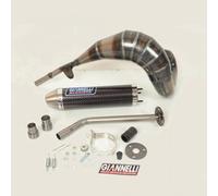 Giannelli Linea di scappamento per Beta 50 Rr Enduro 2012 con marmitta silenziosa in carbonio