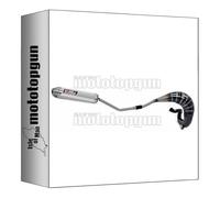 giannelli scarico completo omologato nocat enduro 2t alluminio compatibile con aprilia sx 125 2008 2009 2010 2011 2012 2013 mototopgun