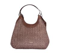 Gianni CHIARINI Hobo Bag Dua in paglia Choco
