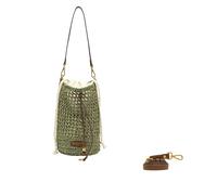 Gianni CHIARINI Borsa a secchiello Donna in paglia con tracolla