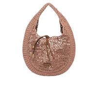 Gianni CHIARINI Borsa a spalla Donna Rosa in paglia