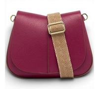 Gianni Chiarini Helena Borsa a patta rotonda Fiore del deserto