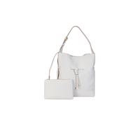 GIANNI CHIARINI Borsa in pelle - Bucket Bag SIENNA crema