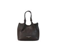 Gianni CHIARINI Pelle borsetta borsa a tracolla Dua Handbag Espresso marrone scuro