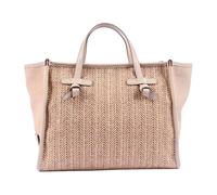 Gianni Chiarini - Borsa Pelle e Tessuto 33x25x13 - - Bags - Donna - Beige - ONE SIZE