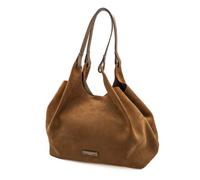 Gianni Chiarini Due Borsa a sacchetto in pelle scamosciata Caramel