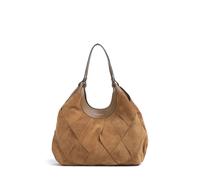 Gianni Chiarini Dua L Borsa hobo marrone, pelle bovina ruvida, donna