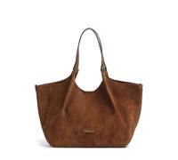 Gianni Chiarini Dua L Borsa shopper marrone, pelle scamosciata, donna