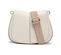 Gianni CHIARINI Pelle borsa a tracolla Helena Round Crossbody Bag Marble avorio