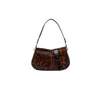 Borsa a spalla Helena Round in pelle effetto cavallino Gianni Chiarini