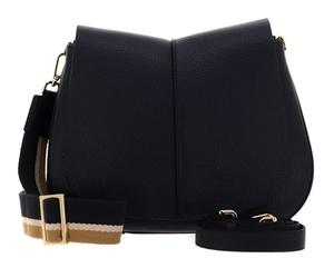 GIANNI CHIARINI Helena Round Borsa in Pelle Navy
