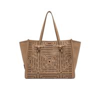 Gianni Chiarini - Marcella Double Bubble Leather Tote Bag - - Bags - Donna - Beige - ONE SIZE