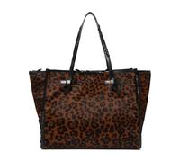 Gianni Chiarini - Marcella Leopard Print Shopper Tote - - Bags - Donna - Nero - ONE SIZE