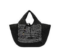 Moda Gianni Chiarini Borsa Nefeli Donna Nero in Tessuto e Sintetico