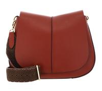 Gianni CHIARINI Pelle borsa a tracolla Helena Round Crossbody Bag Brick Red terracotta