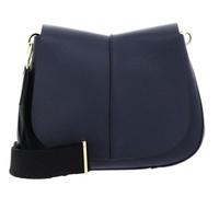 Gianni CHIARINI Pelle borsa a tracolla Helena Round Crossbody Bag Navy blu scuro