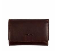 Gianni Conti Fine In Pelle Italiana Piccolo/s Da Donna Marroncino, Nero O Rosso Portafoglio 908159 - Marrone, small