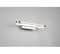 GIANNI H2O APPLIQUE DA BAGNO LED 17W 1700lm, 3000K CROMO CON INTERRUTTORE IP44 L. 40CM